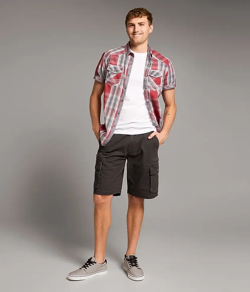 Ripstop Athletic Cargo Stretch Short