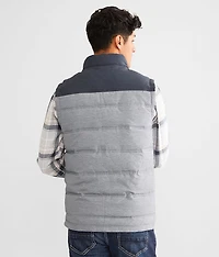 Marled Puffer Vest