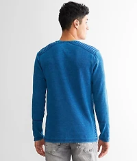 Washed Thermal Henley