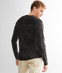 Acid Wash Henley