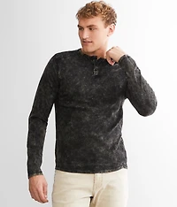 Acid Wash Henley