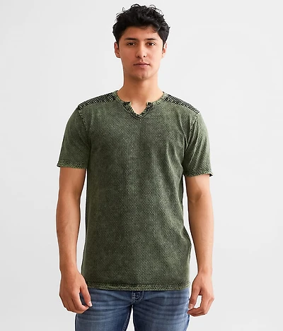 Textured Knit T-Shirt
