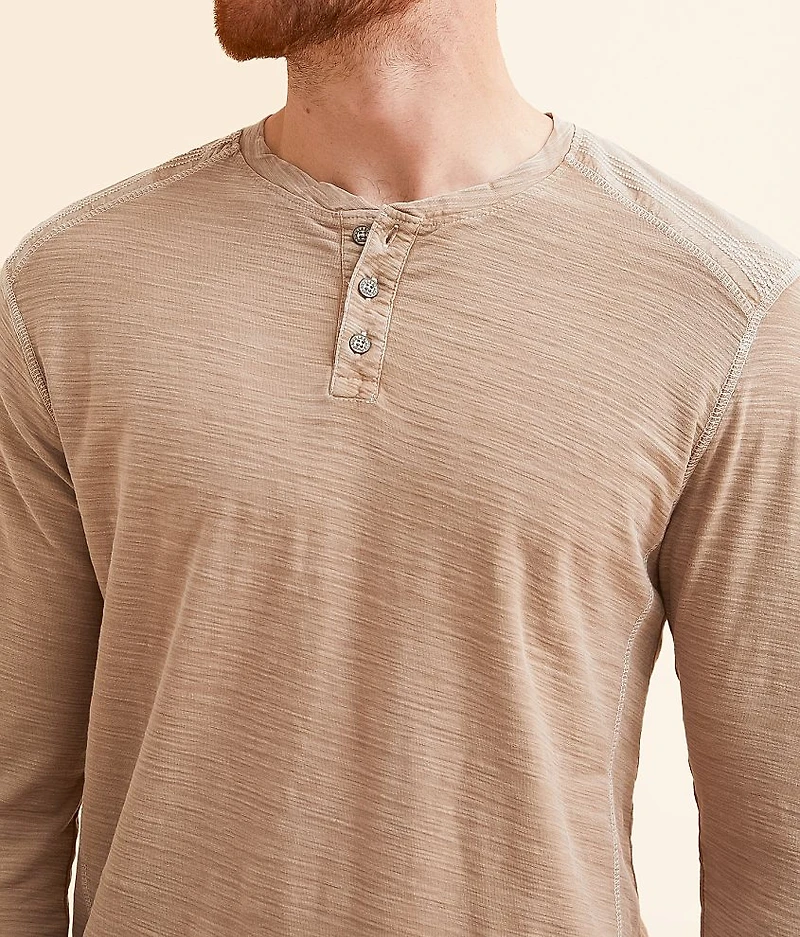 Slub Knit Henley