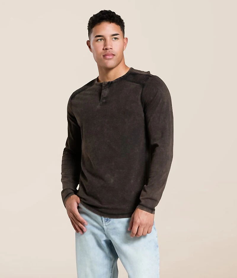 Textured Henley