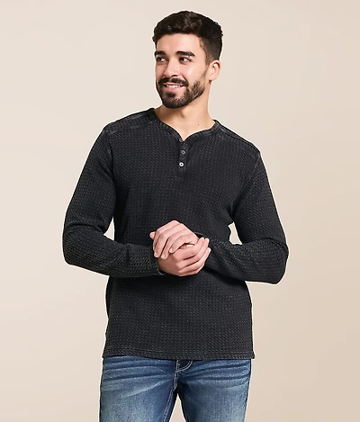 Textured Henley