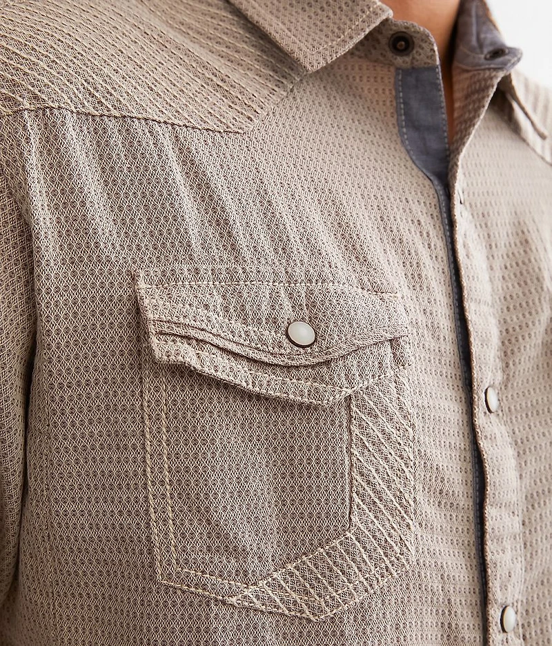 Textured Athletic Shirt