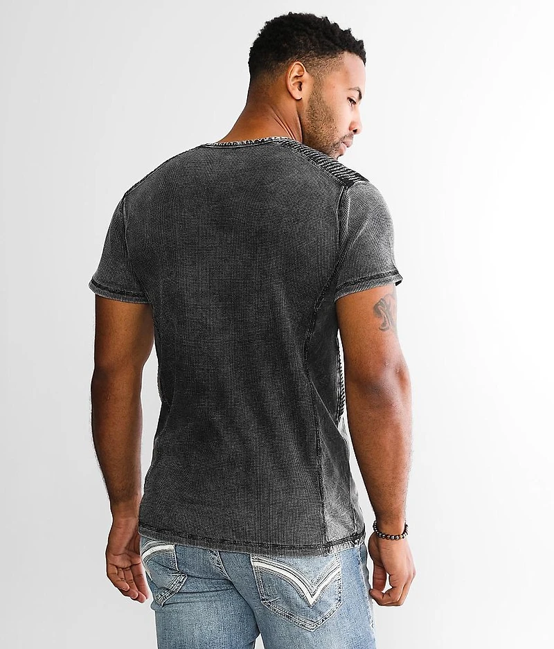 Acid Washed Thermal Henley