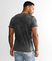Acid Washed Thermal Henley