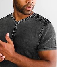 Acid Washed Thermal Henley