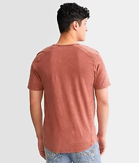 Split Neck T-Shirt