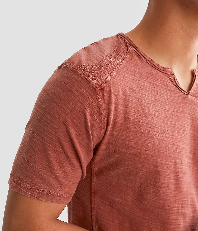 Split Neck T-Shirt
