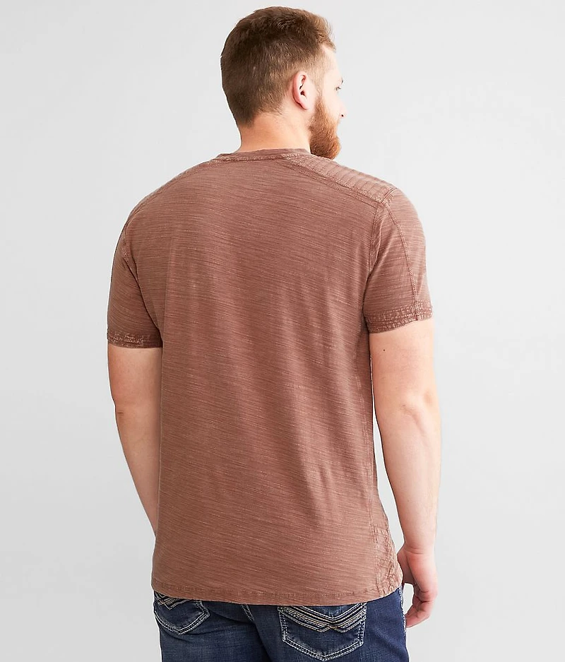 Slub Knit Henley