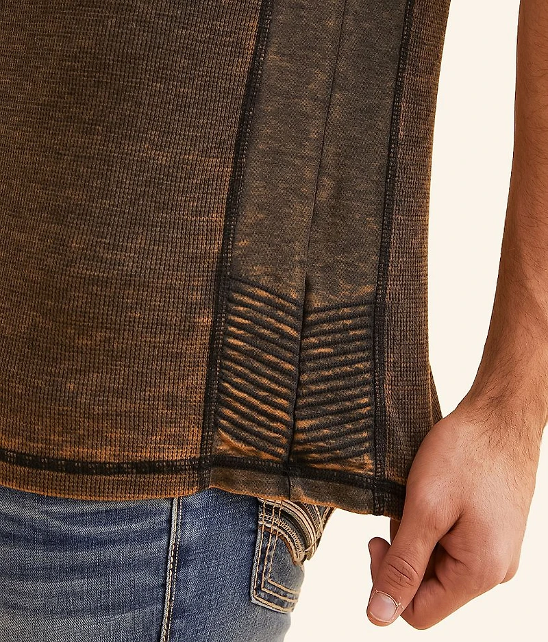 Washed Thermal Henley