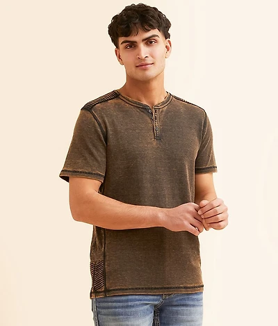 Washed Thermal Henley
