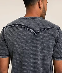 Acid Washed Henley