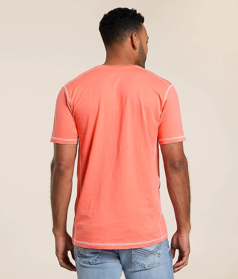 Slub Knit Henley