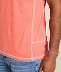 Slub Knit Henley