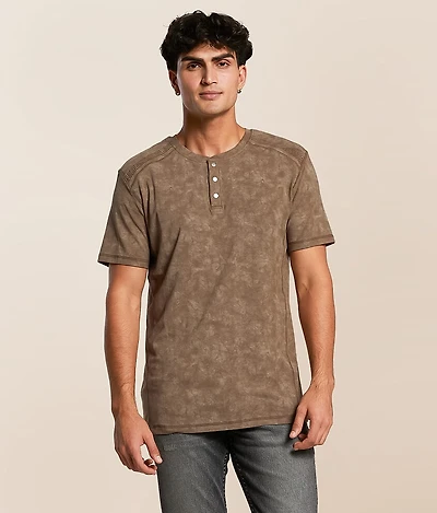 Acid Wash Henley