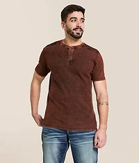 Acid Wash Henley