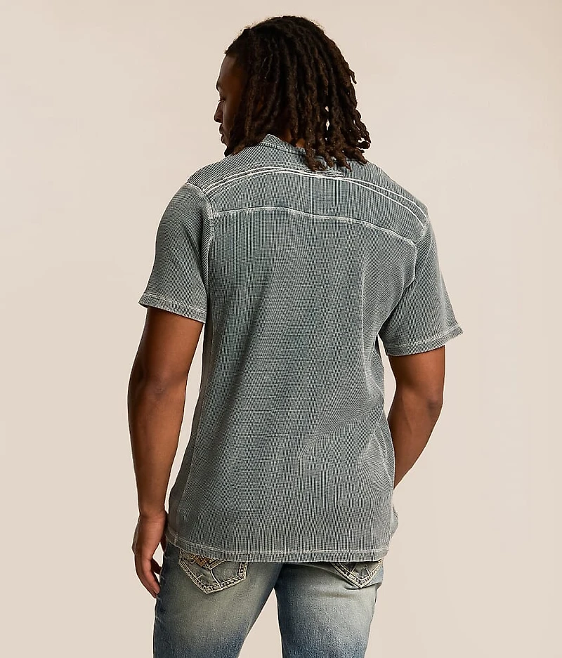 Washed Thermal Henley