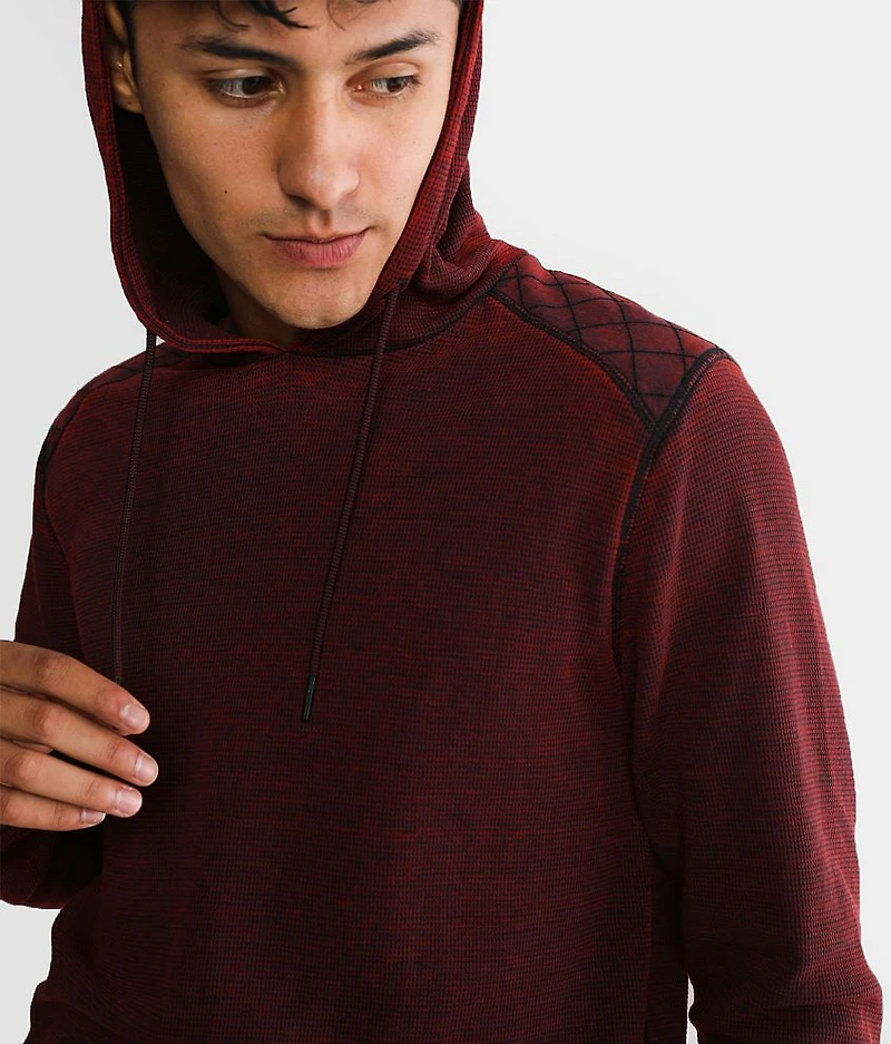 Heathered Thermal Hoodie