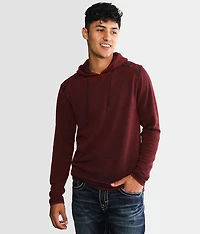 Heathered Thermal Hoodie