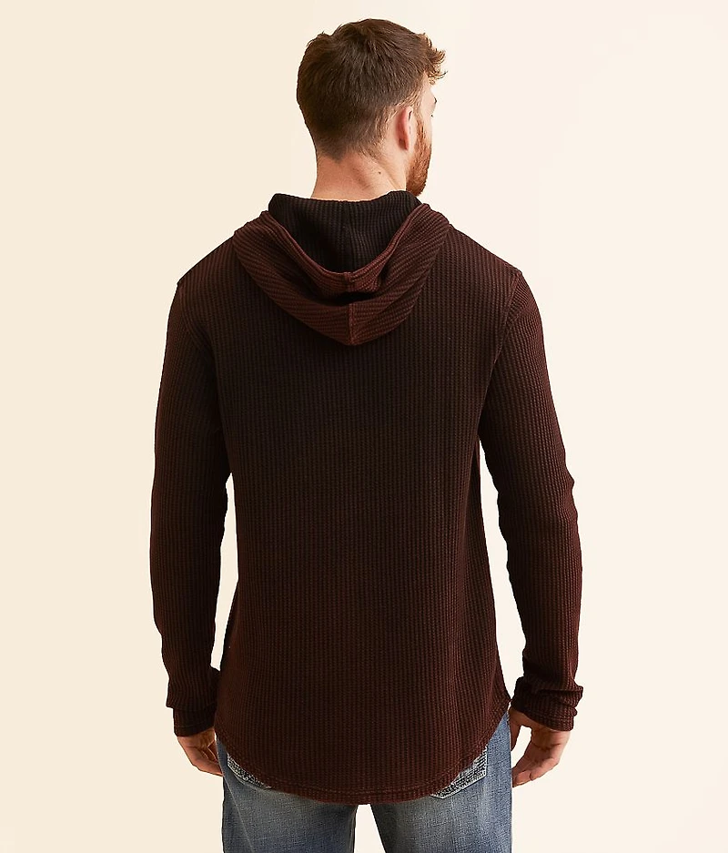 Waffle Knit Hoodie
