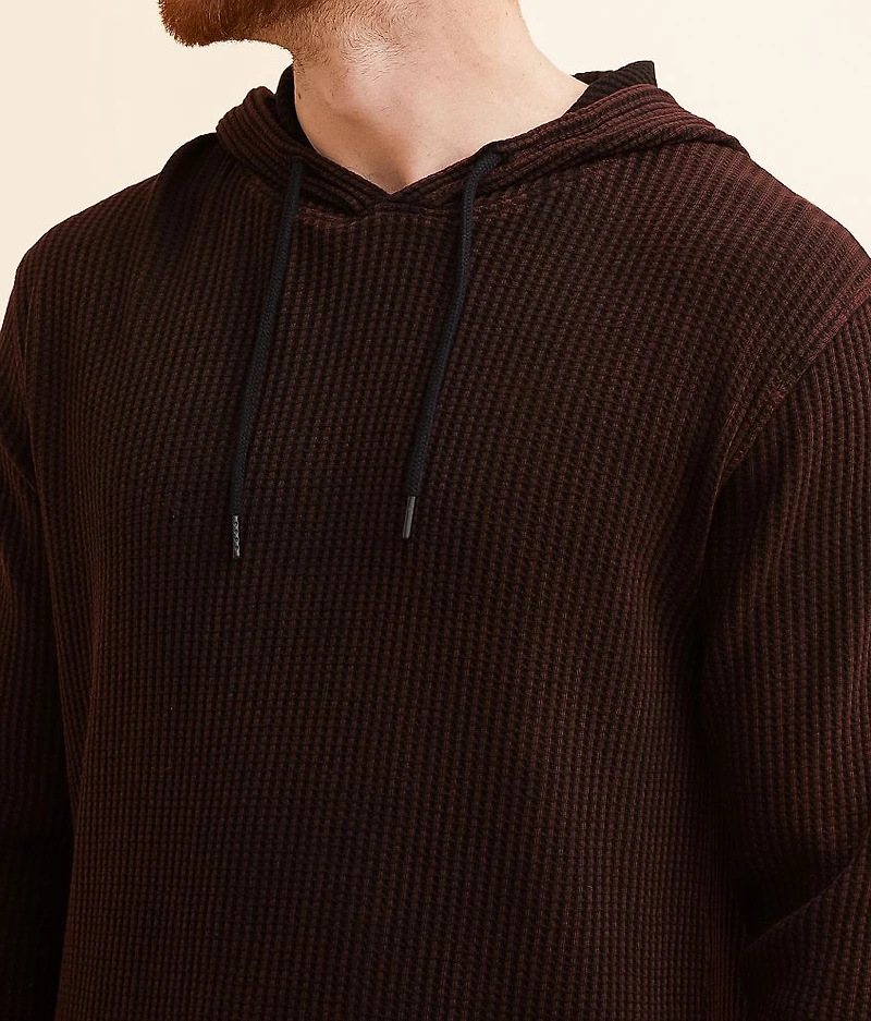 Waffle Knit Hoodie