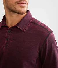 Washed Burnout Polo