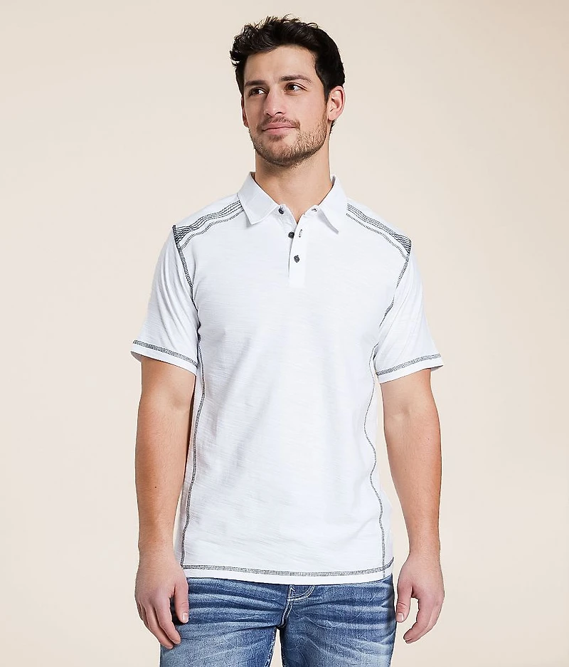 Slub Knit Polo