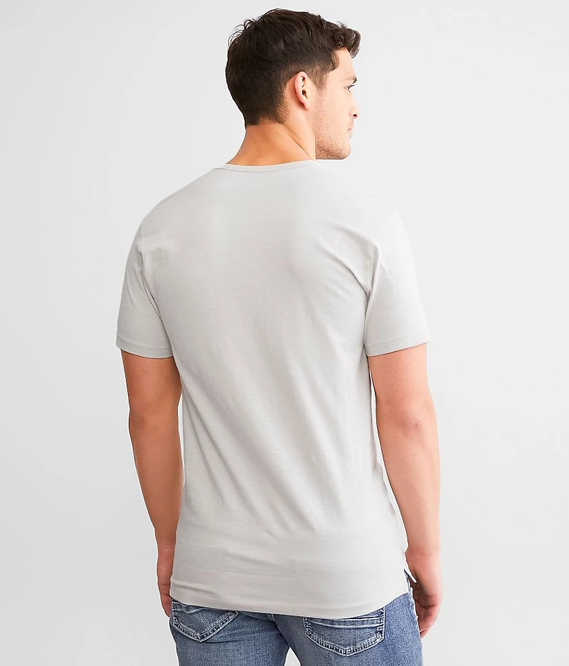 Slub Knit Henley