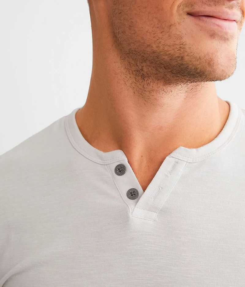 Slub Knit Henley