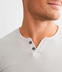 Slub Knit Henley