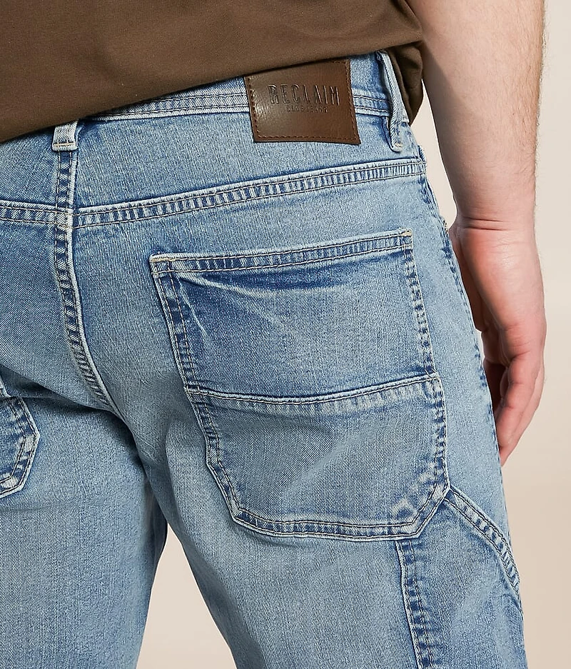 Utility Relaxed Straight Stretch Jean