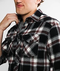 Plaid Athletic Flannel Shirt