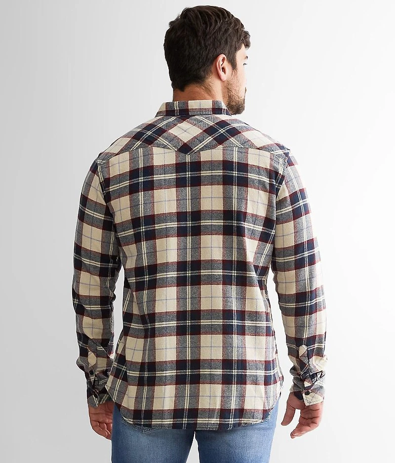 Brushed Plaid Athletic Shirt
