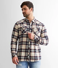 Brushed Plaid Athletic Shirt