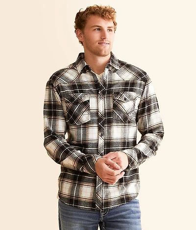 Reclaim Brushed Plaid Athletic Shirt