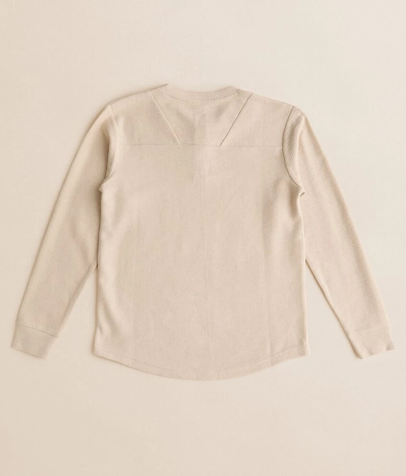 Boys - Slub Knit Henley