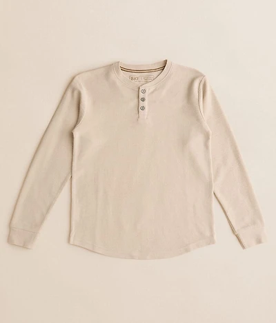 Boys - Slub Knit Henley