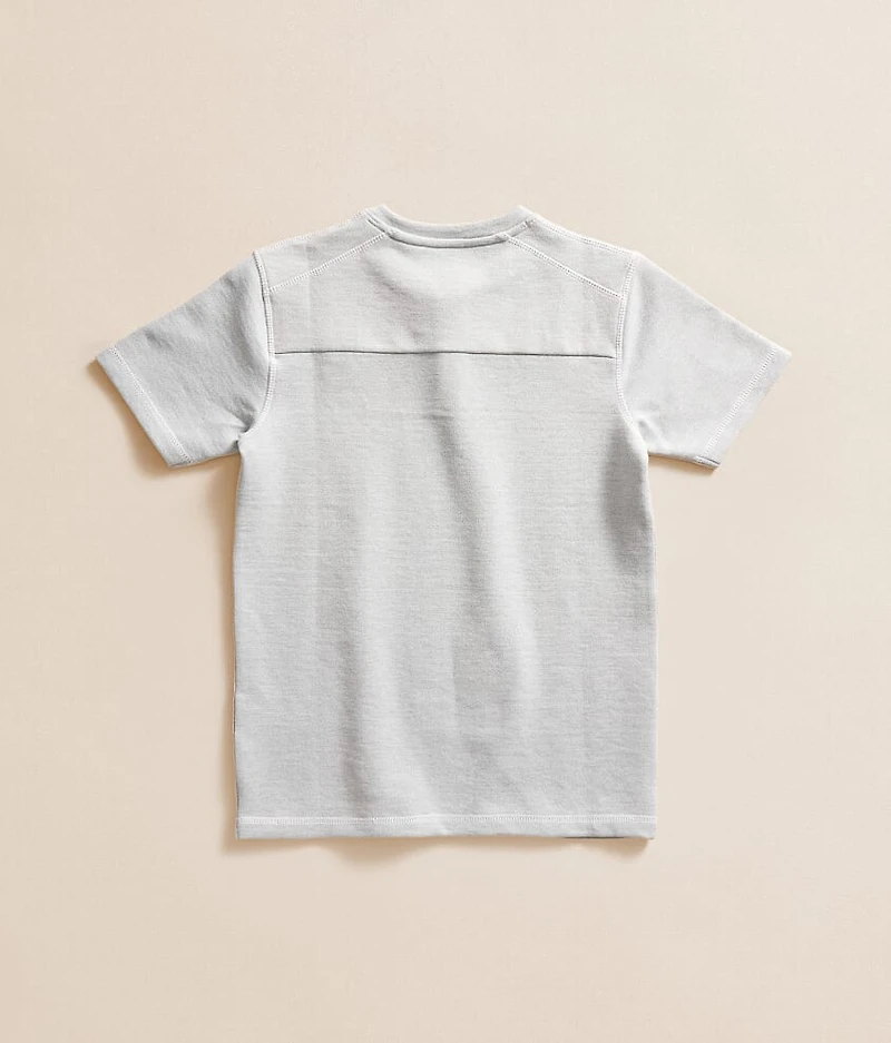 Boys - Contrast Knit Henley