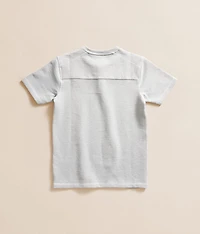 Boys - Contrast Knit Henley