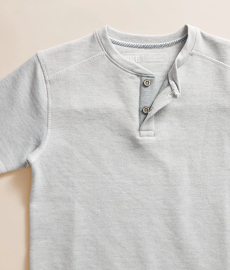 Boys - Contrast Knit Henley