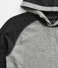 Boys - Heathered Raglan Sleeve Hoodie
