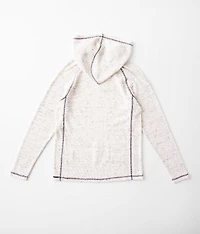 Boys - Waffle Henley Hoodie