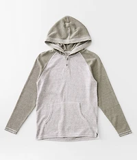Boys - Raglan Sleeve Henley Hoodie