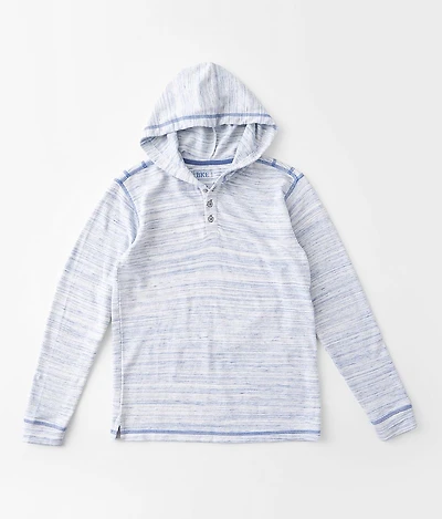 Boys - Marled Henley Hoodie