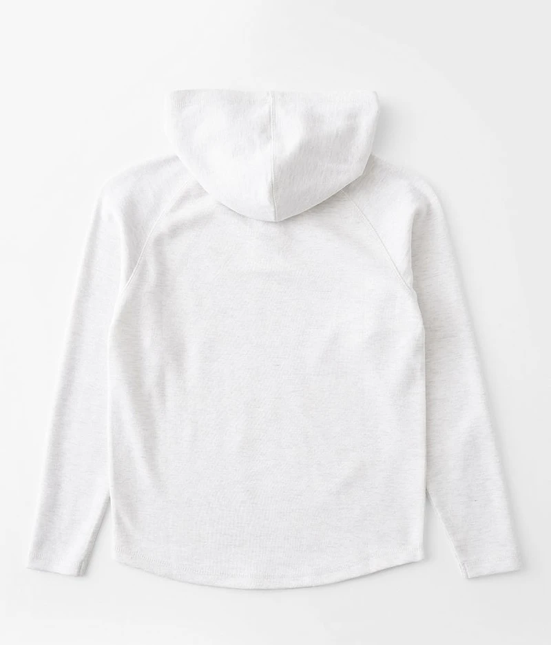 Boys - Marled Henley Hoodie