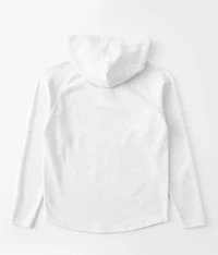 Boys - Marled Henley Hoodie