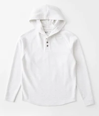 Boys - Marled Henley Hoodie